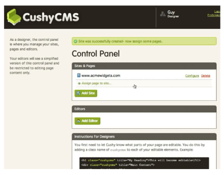 CushyCMS