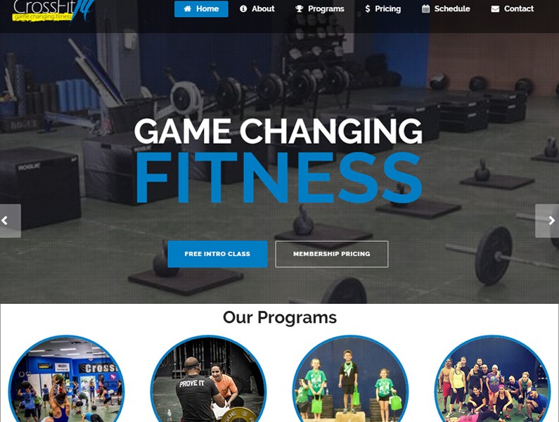 CrossFit 14 Wesley Chapel FL WordPress Website Design
