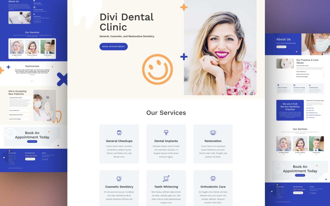 Get a Free Dental Office Layout Pack for Divi