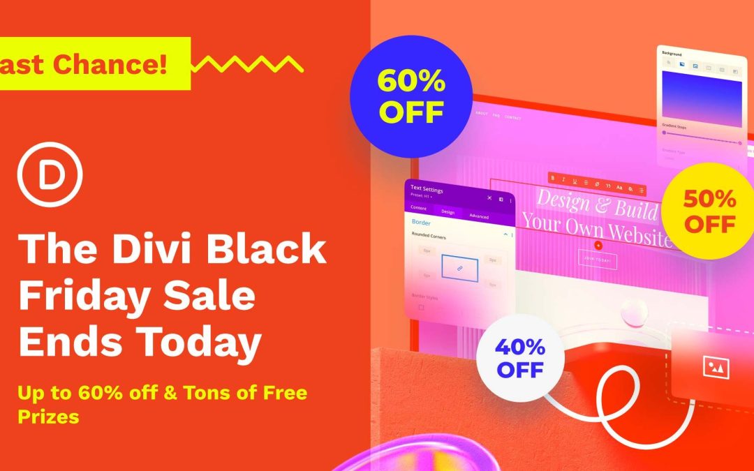 😱 Last Chance! The Divi Black Friday Sale Ends Today.