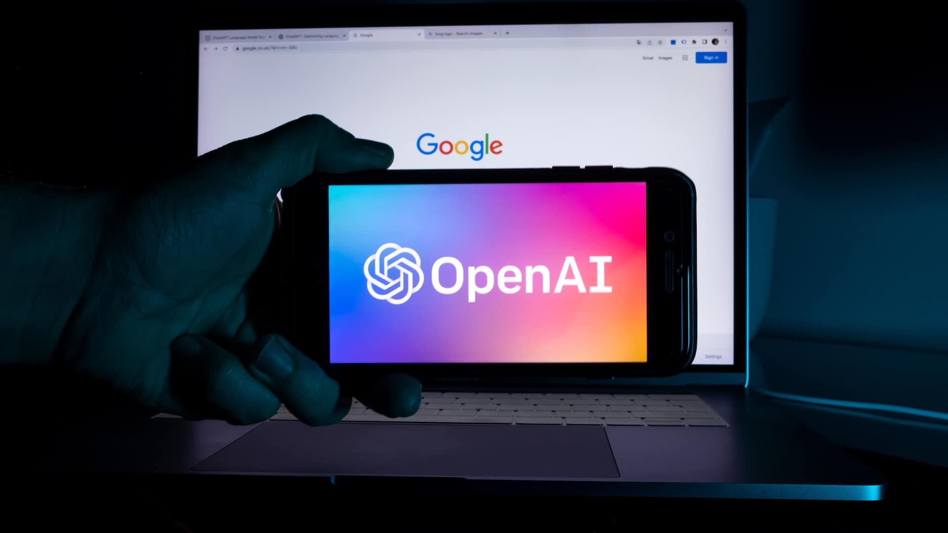 ChatGPT not replacing Googles dominance in search market share.