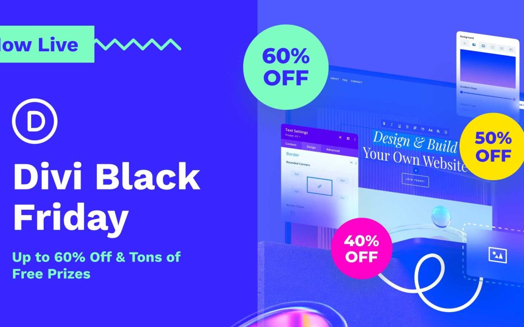 🎊🎉 The Divi Black Friday Sale Starts Now!