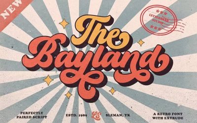 20+ Best Retro 80’s Fonts (Classic Retro 80’s Typography)