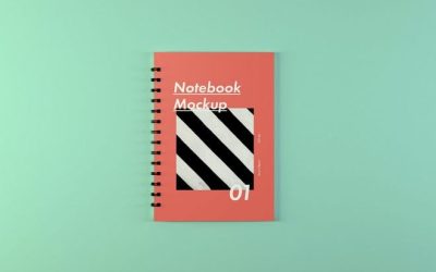 25+ Notebook Mockup Templates (Spiral Notebooks + More)