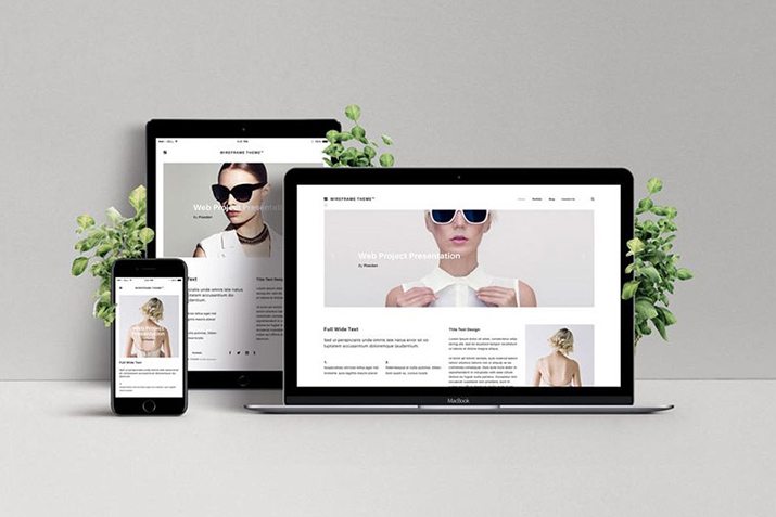 How to Customize a Website Mockup Template