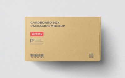 25+ Best Cardboard Box Mockups (Free & Pro)