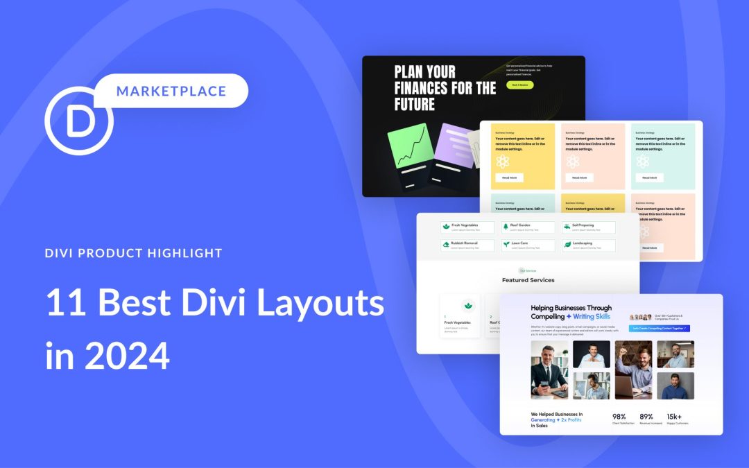 11 Best Divi Layouts in 2024 (Top Choices)