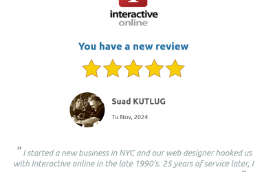 Customer Testimonial for 25 Years of Service