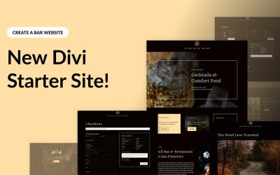 New Starter Site for Bars (Quick Install)