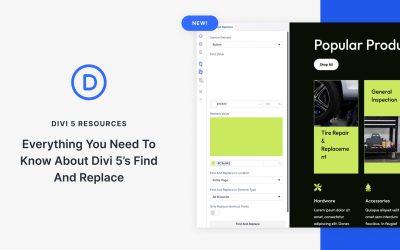 Everything You Need To Know About Divi 5’s Find And Replace