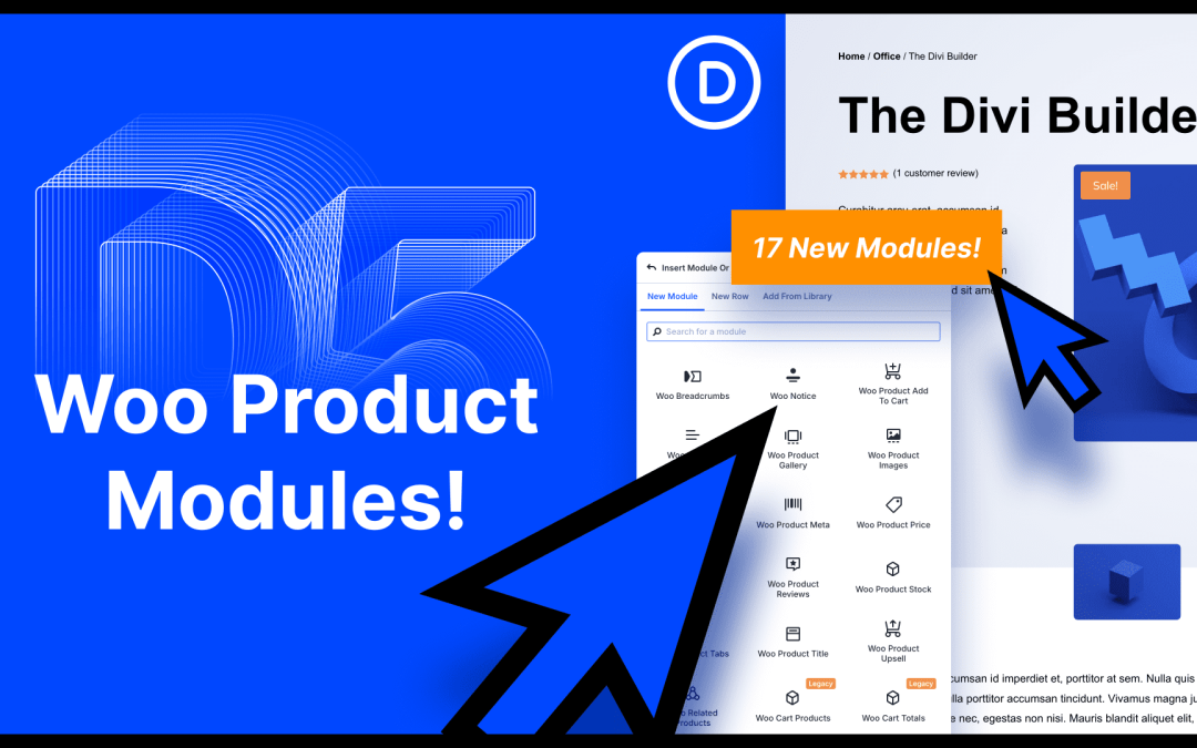 Introducing WooCommerce Product Modules For Divi 5