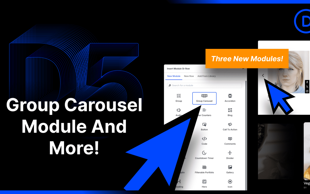 New Group Carousel Module, Lottie Module And More!