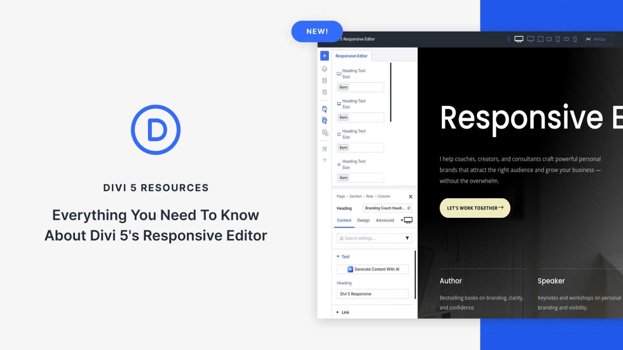 Everything You Need To Know About Divi 5's Responsive Editor
