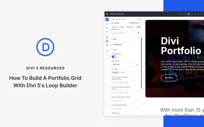 How To Build A Portfolio Grid With Divi 5’s Loop Builder