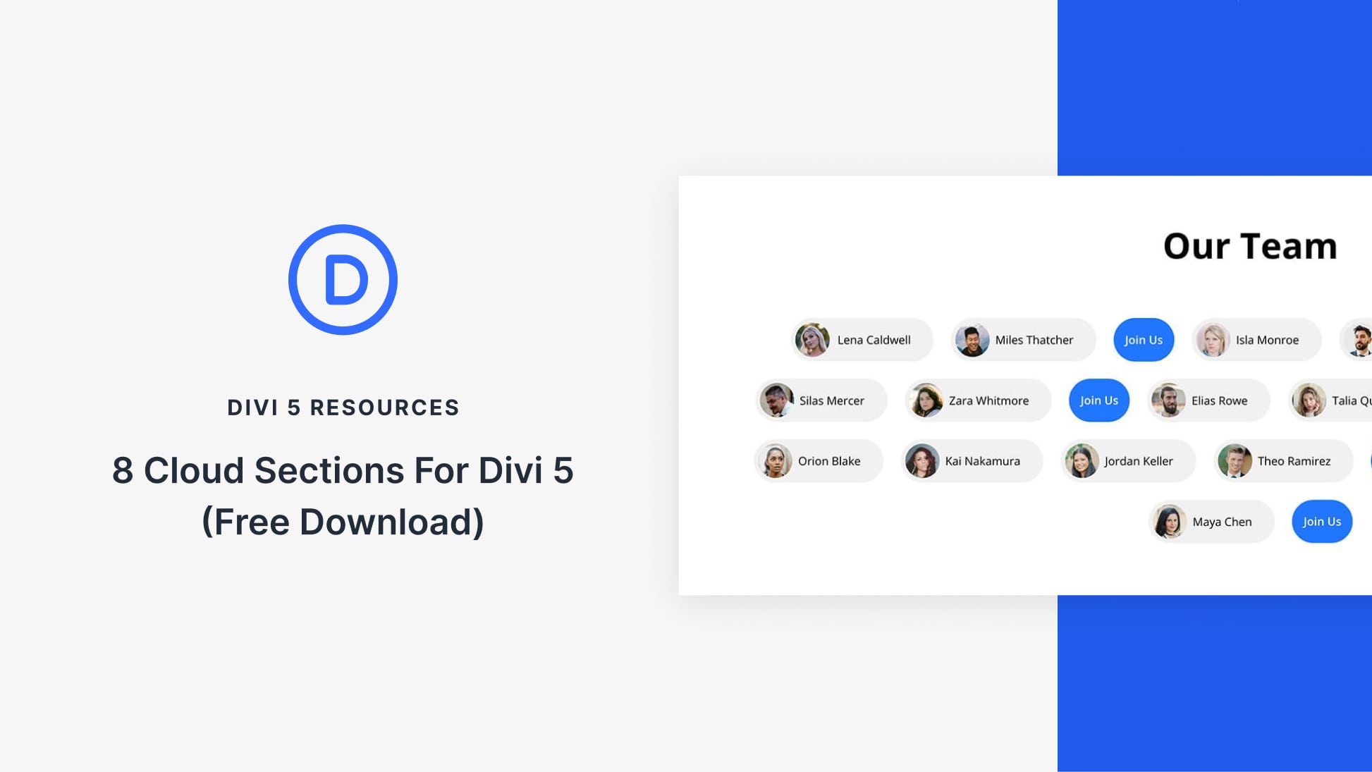 8 Cloud Sections For Divi 5 (Free Download) 8 Cloud Sections For Divi 5 (Free Download)