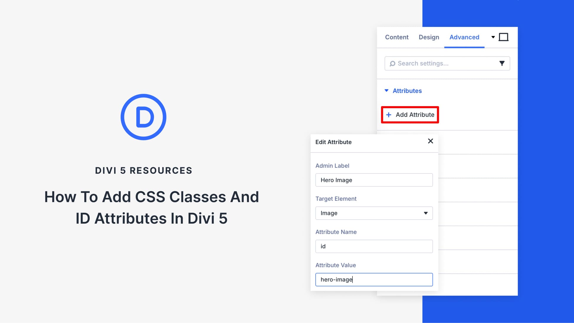 How To Add CSS Classes And ID Attributes In Divi How To Add CSS Classes And ID Attributes In Divi