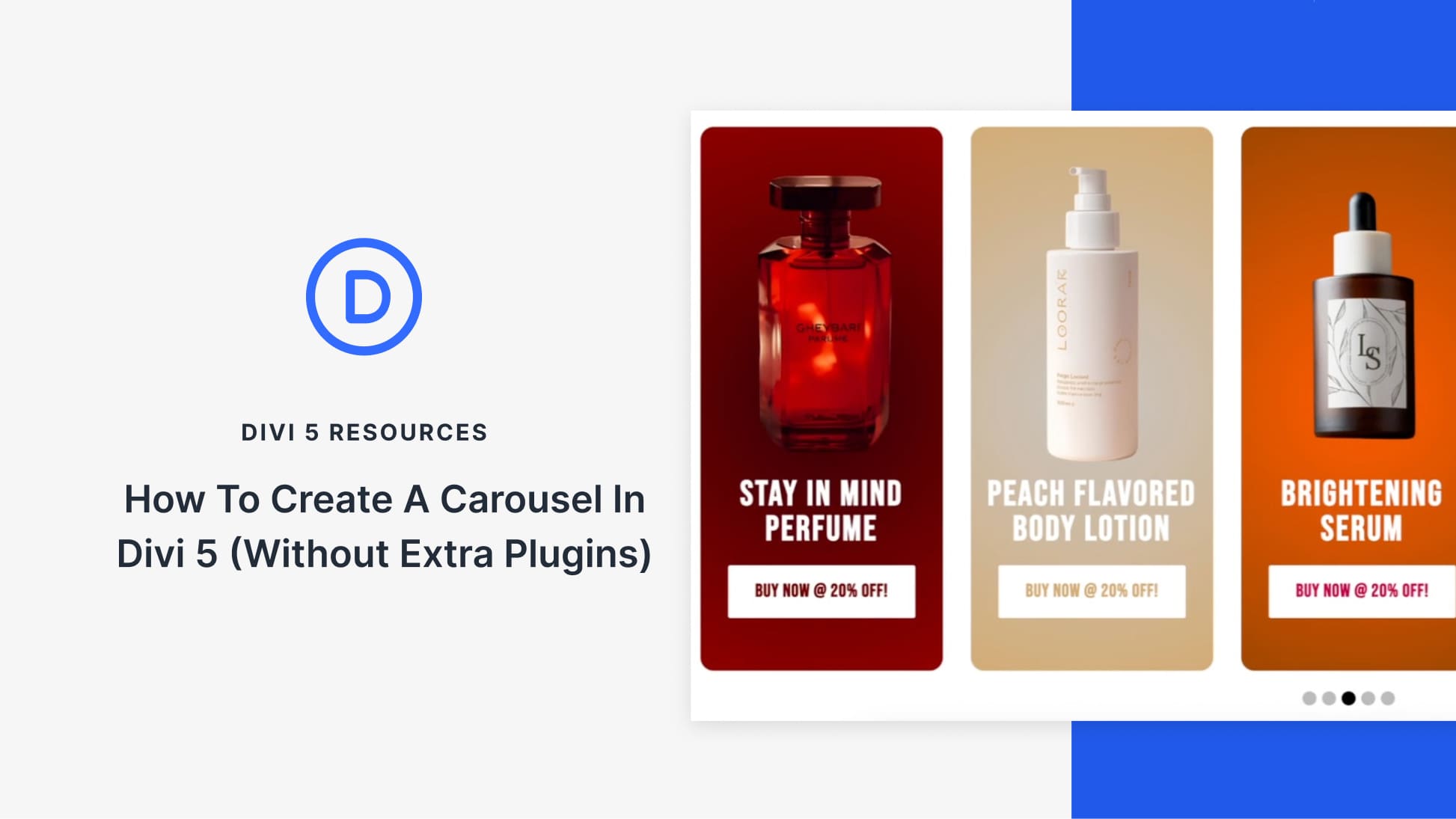 How To Create A Carousel In Divi 5 (Without Extra