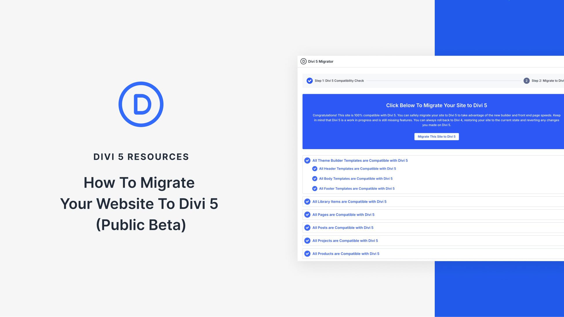 How To Migrate Your Website To Divi 5 (Public Beta)