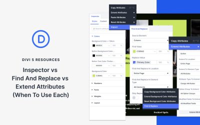 Inspector vs Find And Replace vs Extend Attributes (When To Use Each)