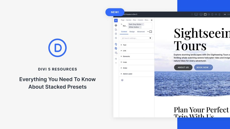 Everything You Need To Know About Stacked Presets In Divi 5