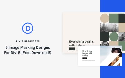 6 Image Masking Designs For Divi 5 (Free Download!)