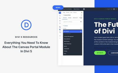Everything You Need To Know About The Canvas Portal Module In Divi 5