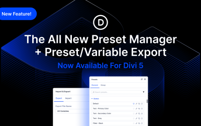 Preset Manager, Preset Preview + Preset/Variable Export!