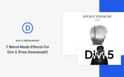 7 Blend Mode Effects For Divi 5 (Free Download!)
