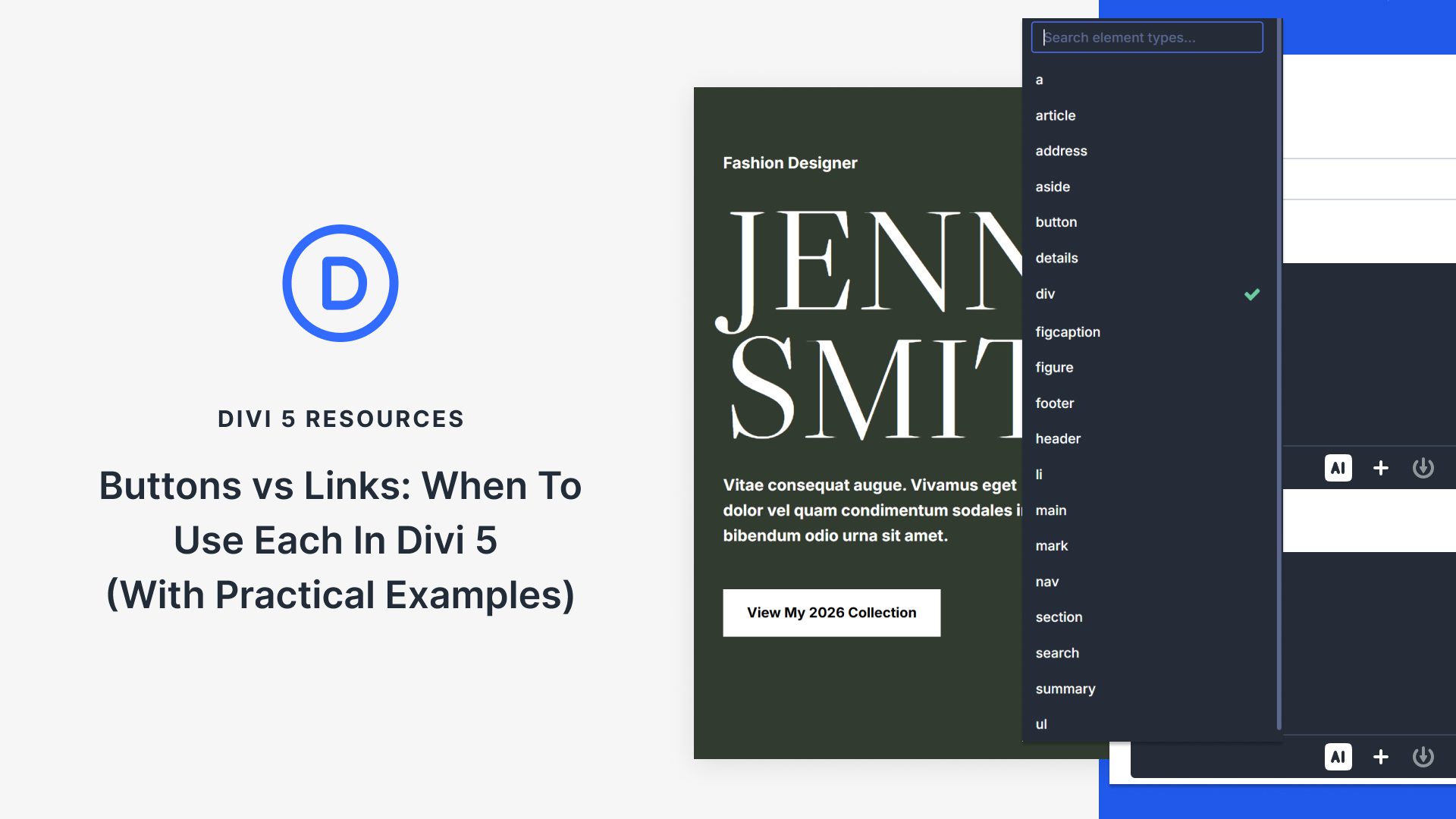 When To Use Each In Divi 5 (With Practical Examples)